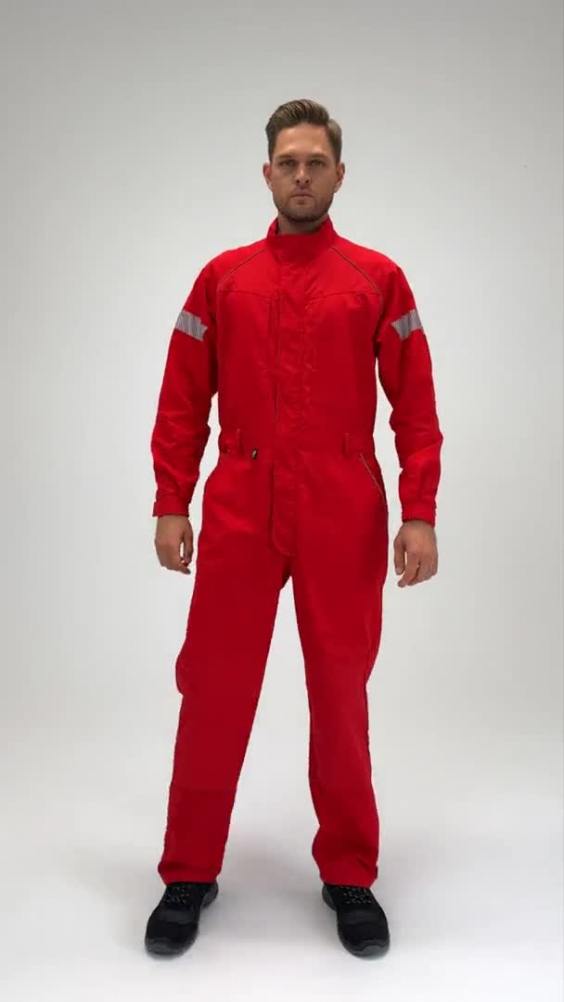 Комбинезон КОТПРОФИ красный